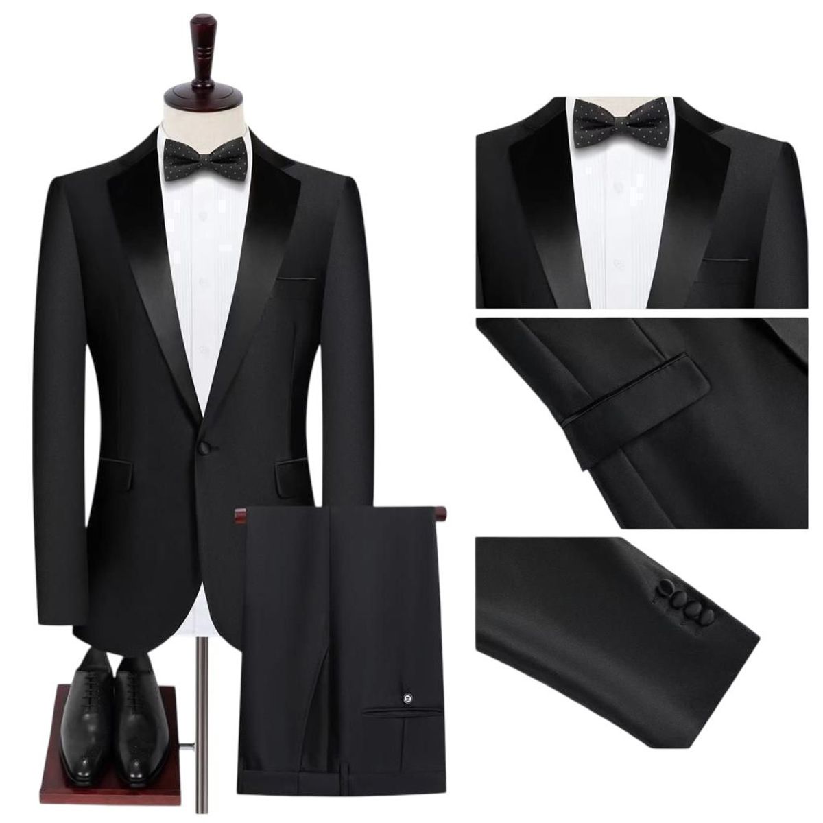 XPRESS RECHARGE - Traje de dos piezas con puntitos para hombre