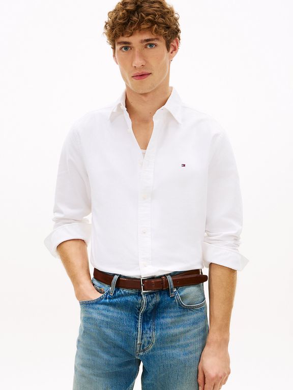 Camisa Oxford Heritage Regular Fit Blanco Blanco XS