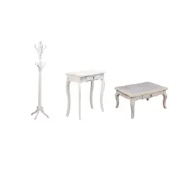 MUEBLES NATIVA - Combo Mesa de centro Arrimo Perchero