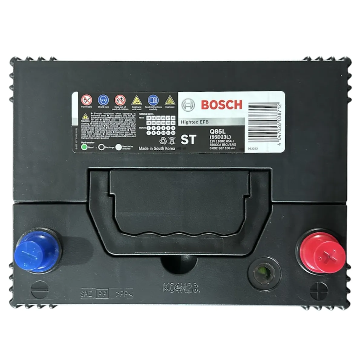 BOSCH - Batería de Auto 65 Ah Positivo Derecho 550 CCA