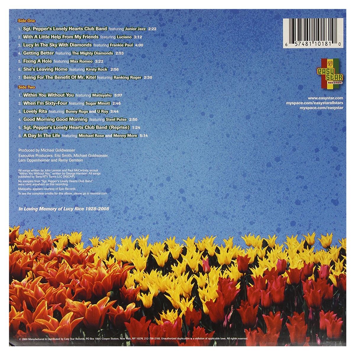 GENERICO - Easy Star All-Stars Easy Stars Lonely Hearts Dub Band Vinilo