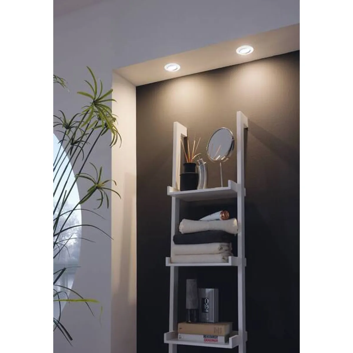 EGLO - Foco Embutido Eglo Pineda Set X3 Luz Led Çálida Dirigibles