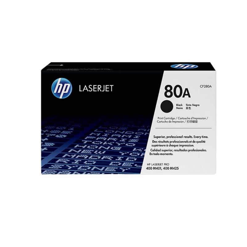 HP - Tóner HP Original CF280A 80A