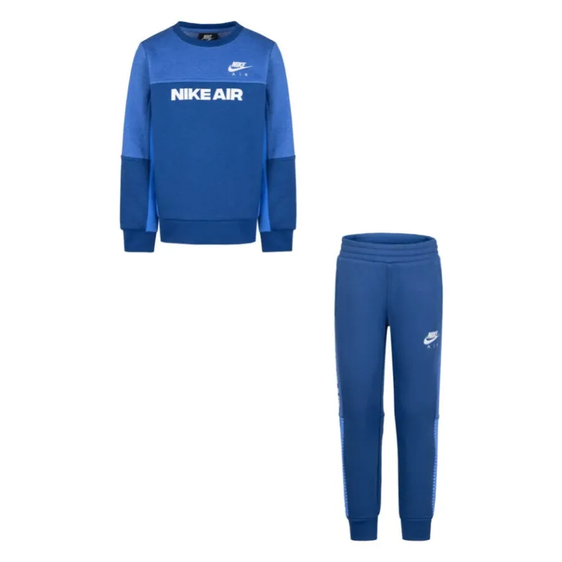 NIKE - CONJUNTO NIKE KIDS AIR CREW AZUL