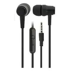 GENERICO - Pack 2 Audífonos Manos Libres Alámbricos Buy-aud-101 Color Negro