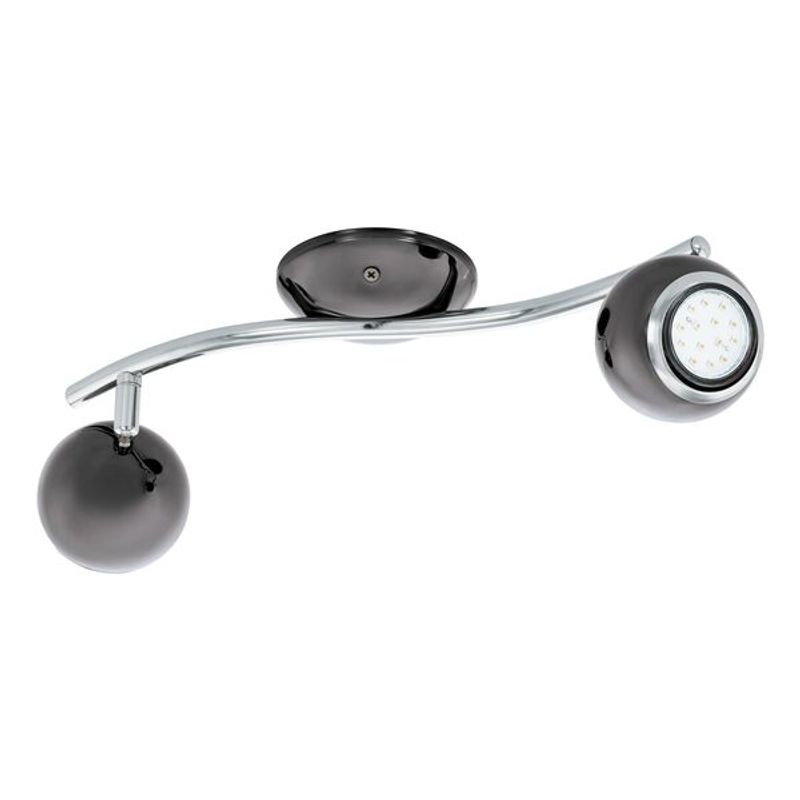 EGLO - Foco Sobrepuesto Bimeda antracita 2X3W GU10 LED incluida Cód31006