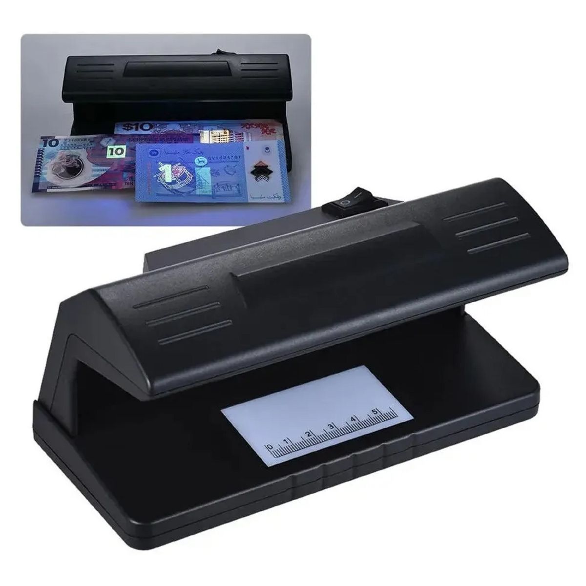GENERICO - Maquina Detector Billetes Falsos Luz Uv 4w Portátil X L