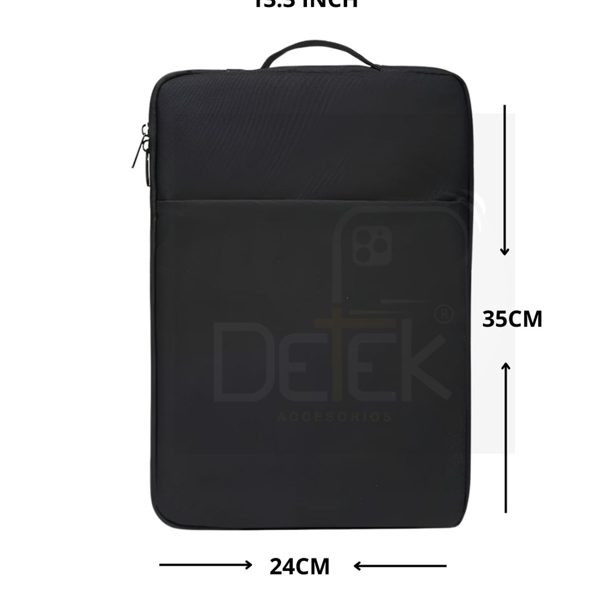 GENERICO - Funda Bolso Acolchado Para Tablet y Notebook De Hasta 13.3 Pulgadas