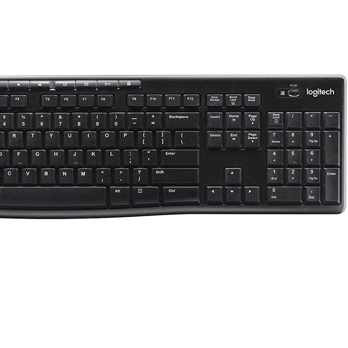 LOGITECH - Teclado y Mouse Logitech Inalambrico MK270 Antiderrame