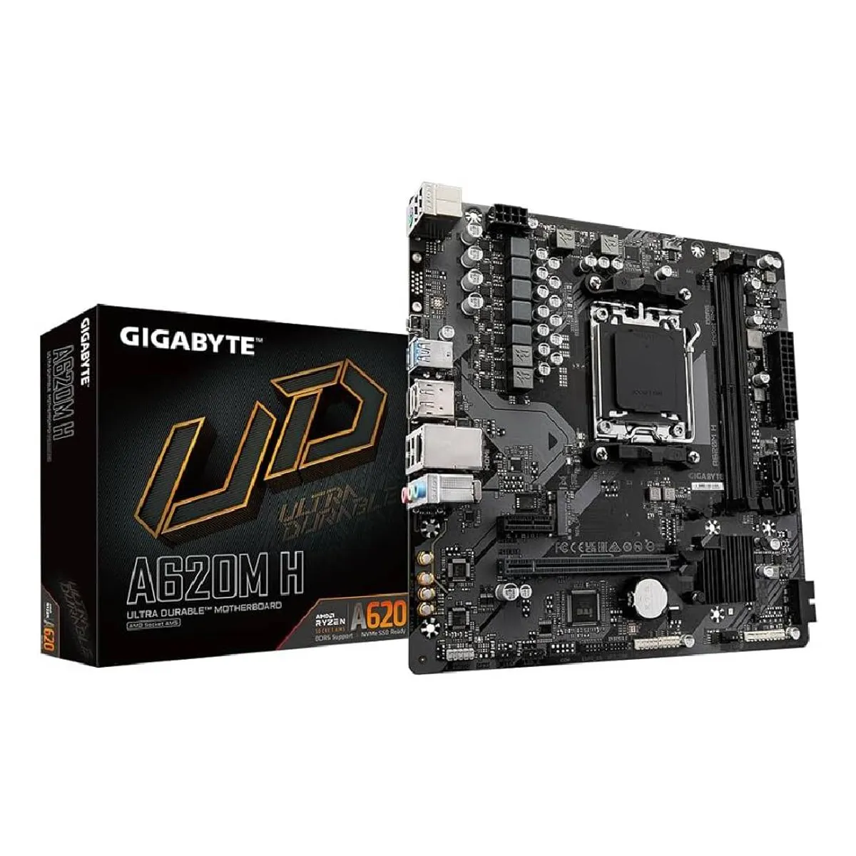 GIGABYTE - Placa Madre Gigabyte A620M H AM5 DDR5