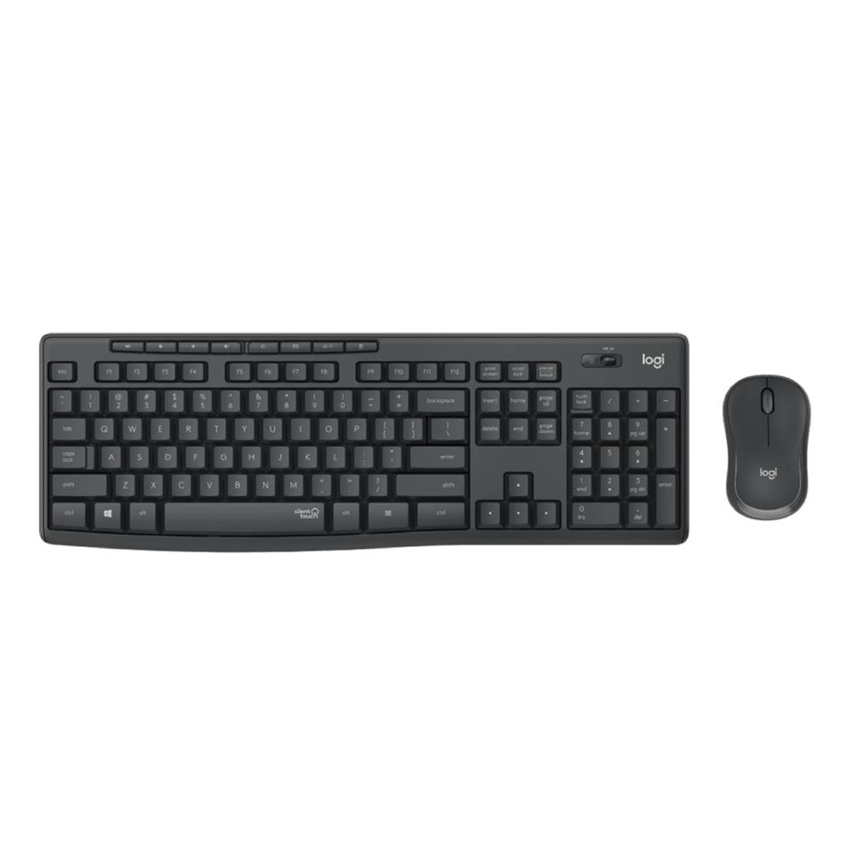 LOGITECH - Kit Teclado y Mouse Logitech MK295 Silent Inalambrico