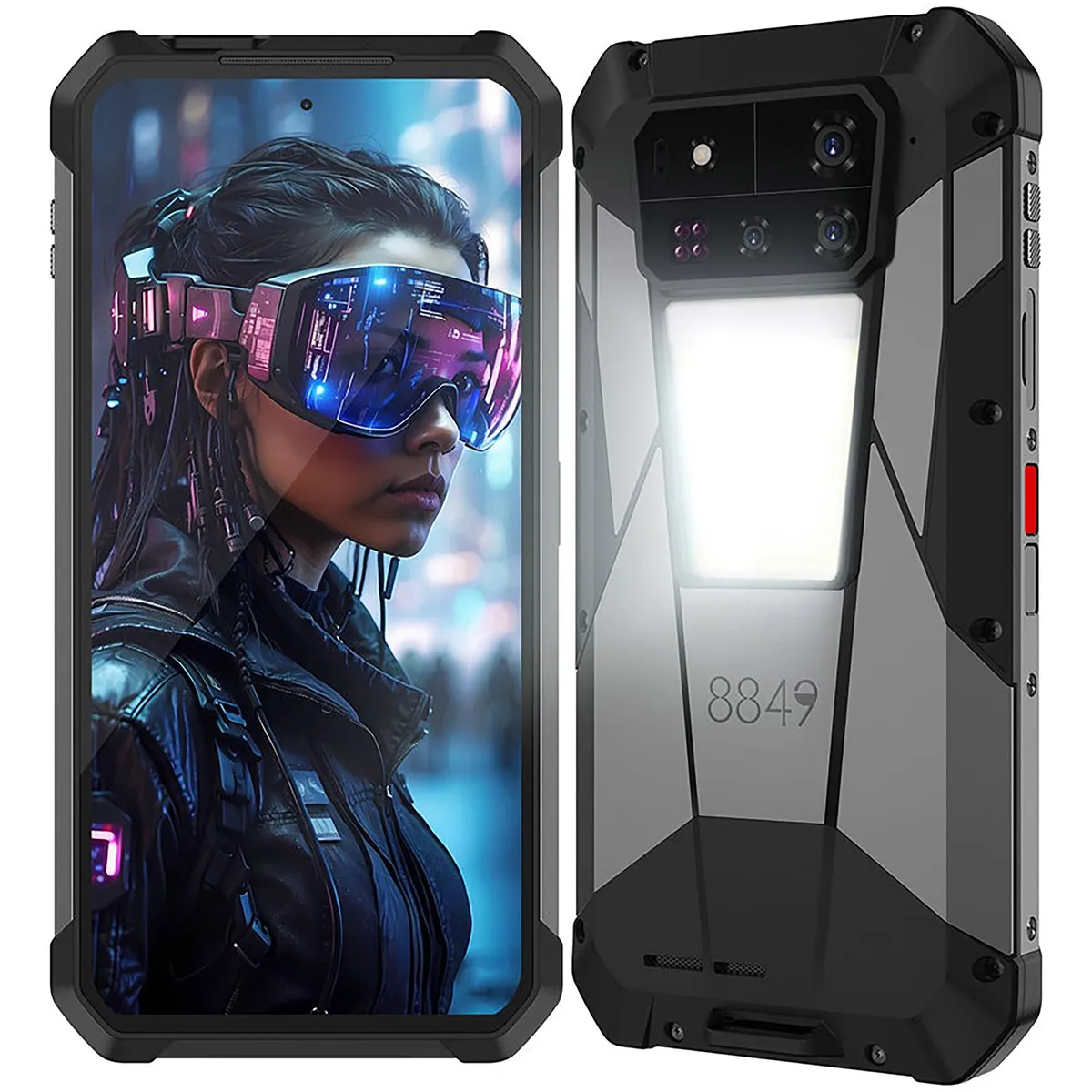 UNIHERTZ - Unihertz 8849 Tank 4 Pro Rugerizado con proyector 720p