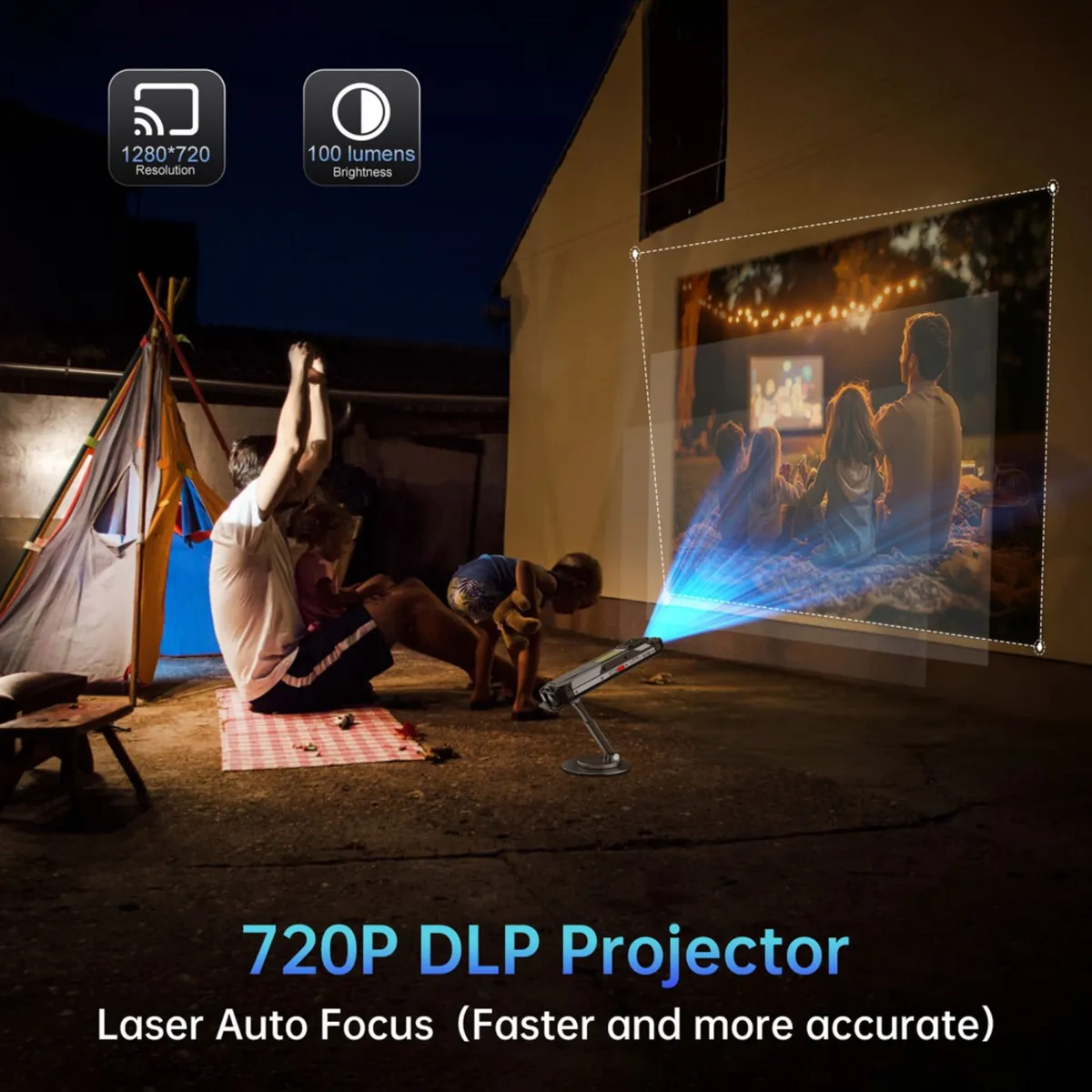 UNIHERTZ - Unihertz 8849 Tank 4 Pro Rugerizado con proyector 720p