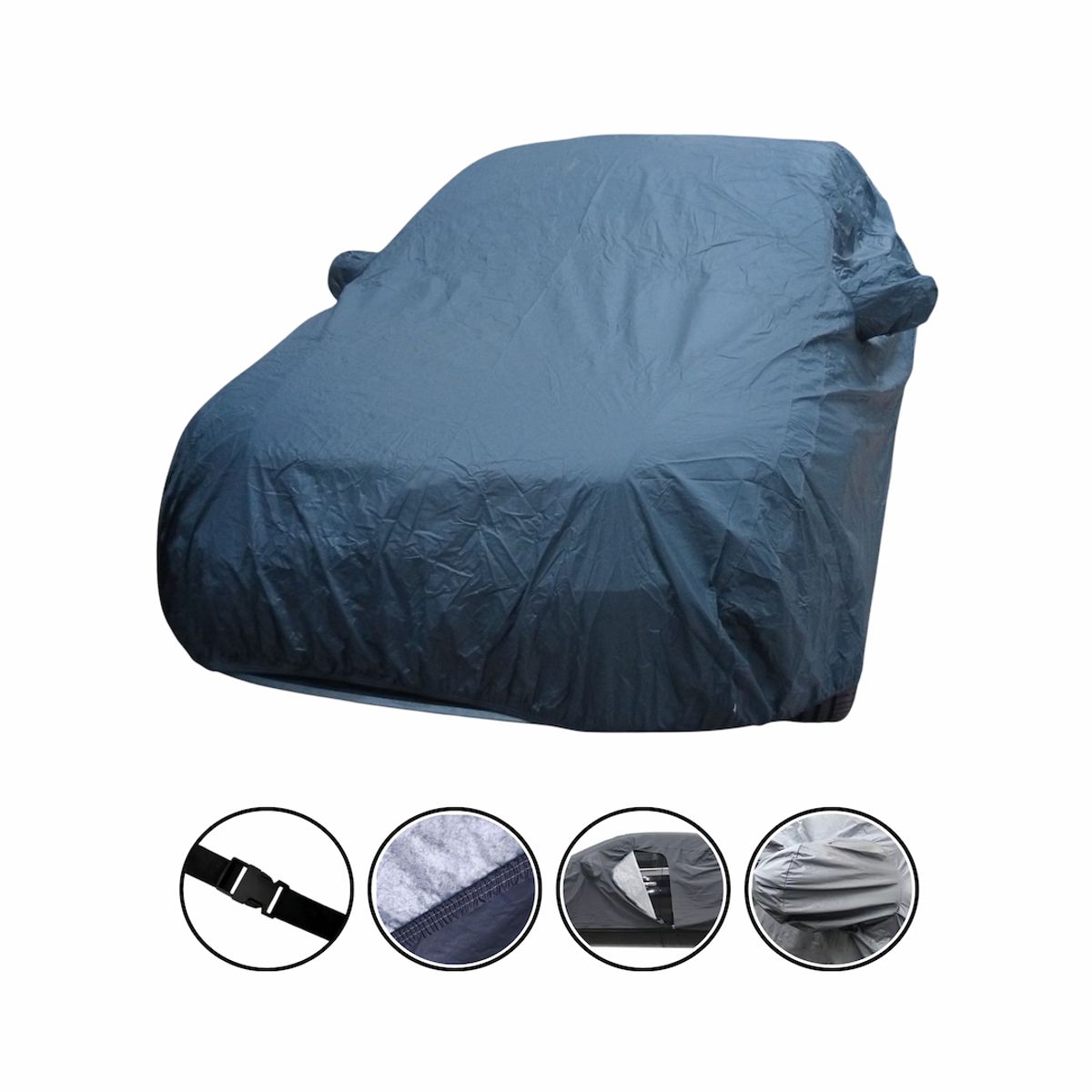 GENERICO - Carpa para Auto Impermeable Premium 210 GSM - Talla M
