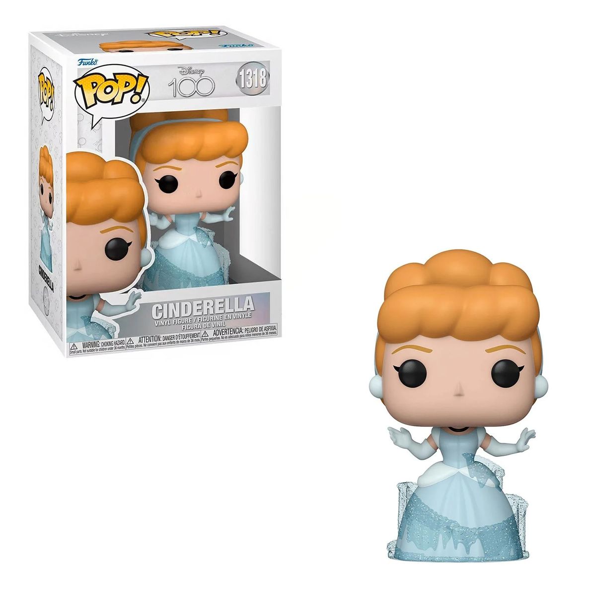 FUNKO - FUNKO POP! Disney 100 - Princess: Cinderella 1318