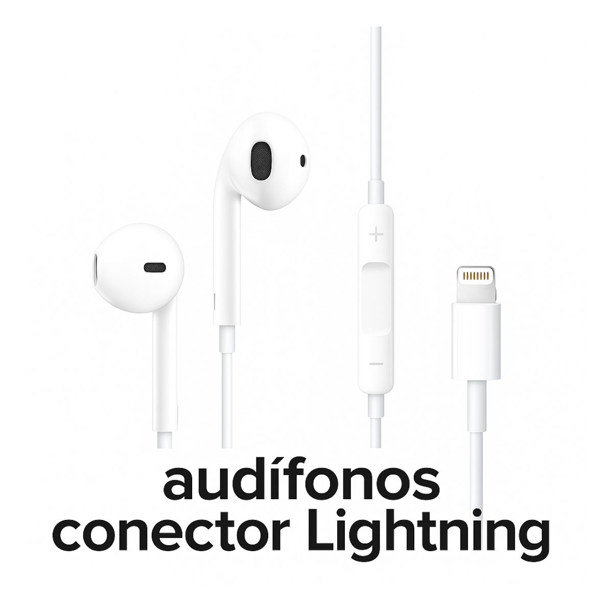 GENERICO - Audifonos Con Cable Lightning Para iPhone