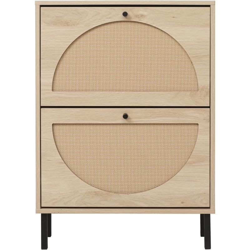 SPACEZAT - Mueble Organizador Zapatero Ratán Ruka