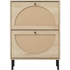 SPACEZAT - Mueble Organizador Zapatero Ratán Ruka