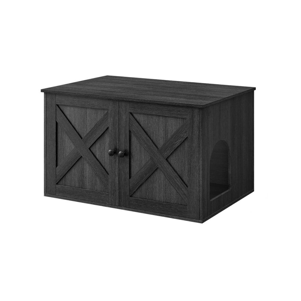 SPACEZAT - Mesa Auxiliar Casa Gatos Negra Sindal