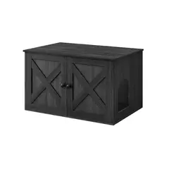 SPACEZAT - Mesa Auxiliar Casa Gatos Negra Sindal