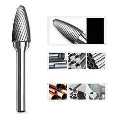 ZG STORE - Lima Rotativa Fresa Broca Carburo Tungsteno Para Dremel 12mm Simple