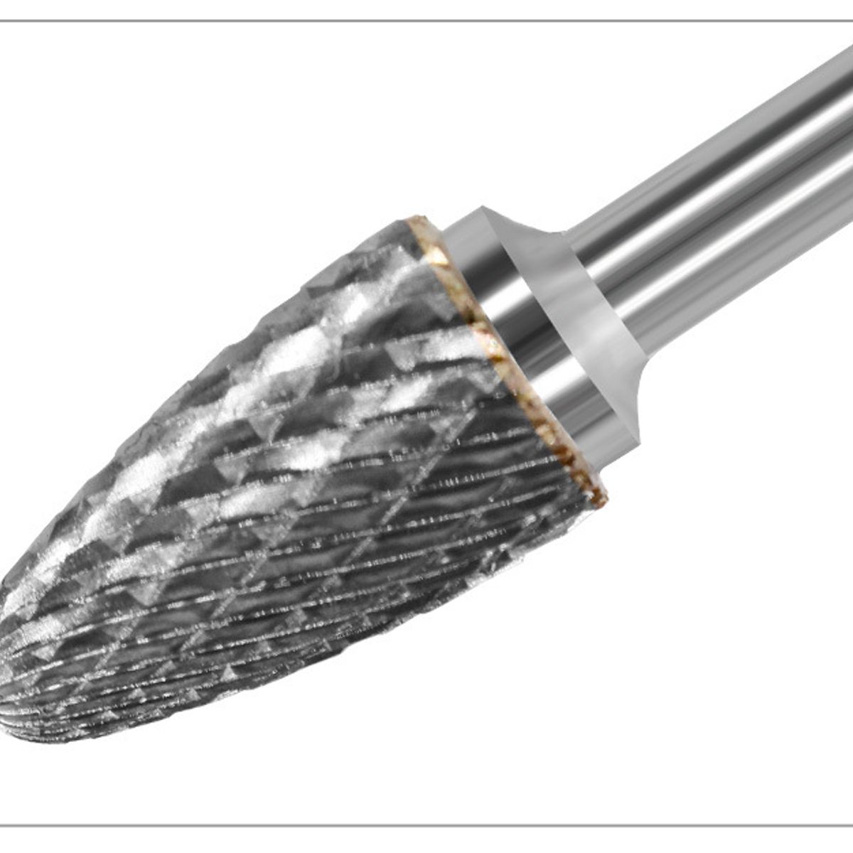 GENERICO - Lima Rotativa Fresa Broca Carburo Tungsteno Para Dremel 12mm Doble