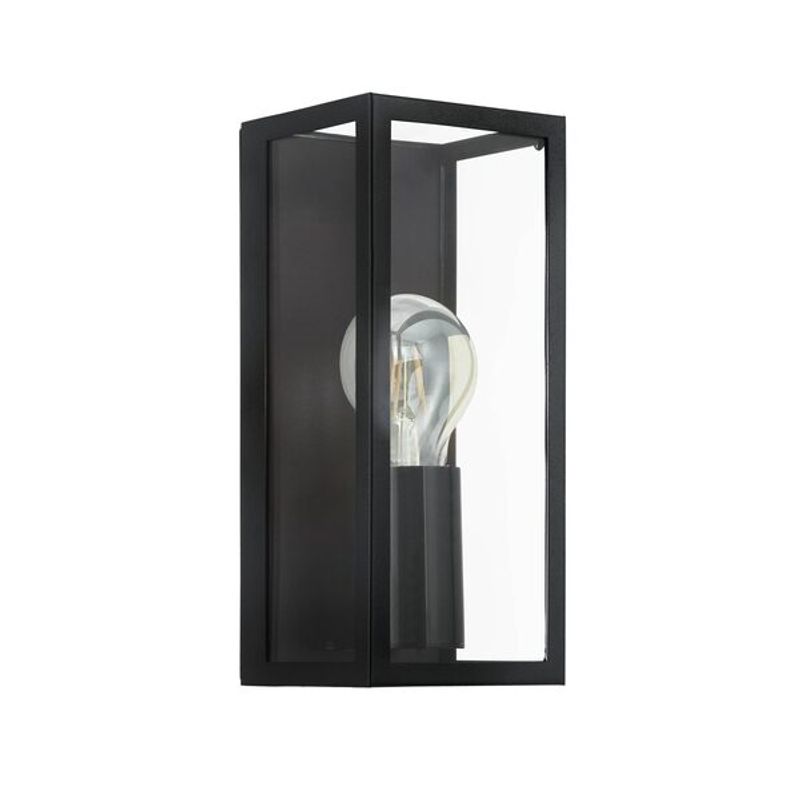 EGLO - Apliqué de Pared Eglo Baño Amezola acero E27 1X60W IP44 Cód99123