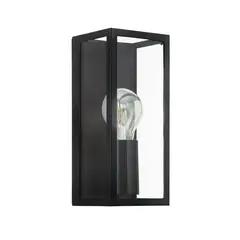 EGLO - Apliqué de Pared Baño Amezola acero E27 1X60W IP44 Cód99123