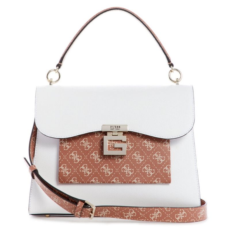 GUESS - Cartera Enrica Top Handle Flap Cni