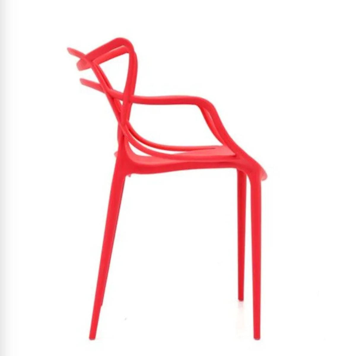 HABITA2 CHILE - SILLA MASTER POLIPROPILENO ROJA