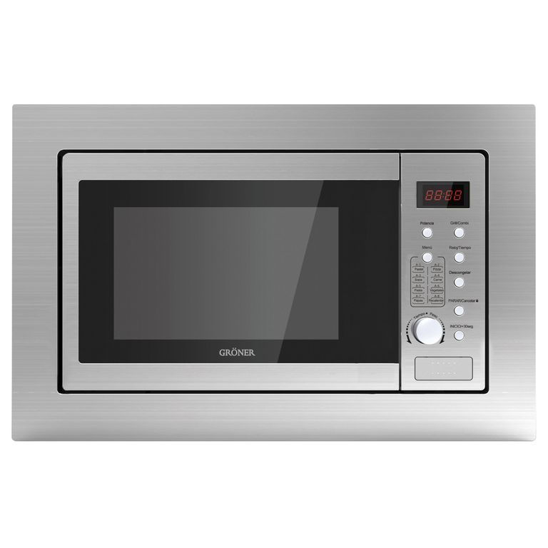 Horno Microondas Empotrable Acero Inoxidable 25L…