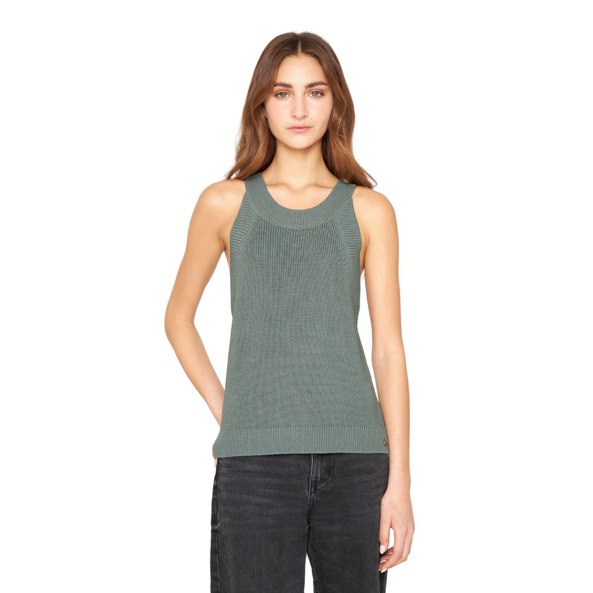 JACINTA TIENDA - Top Halter petróleo Jacinta Tienda