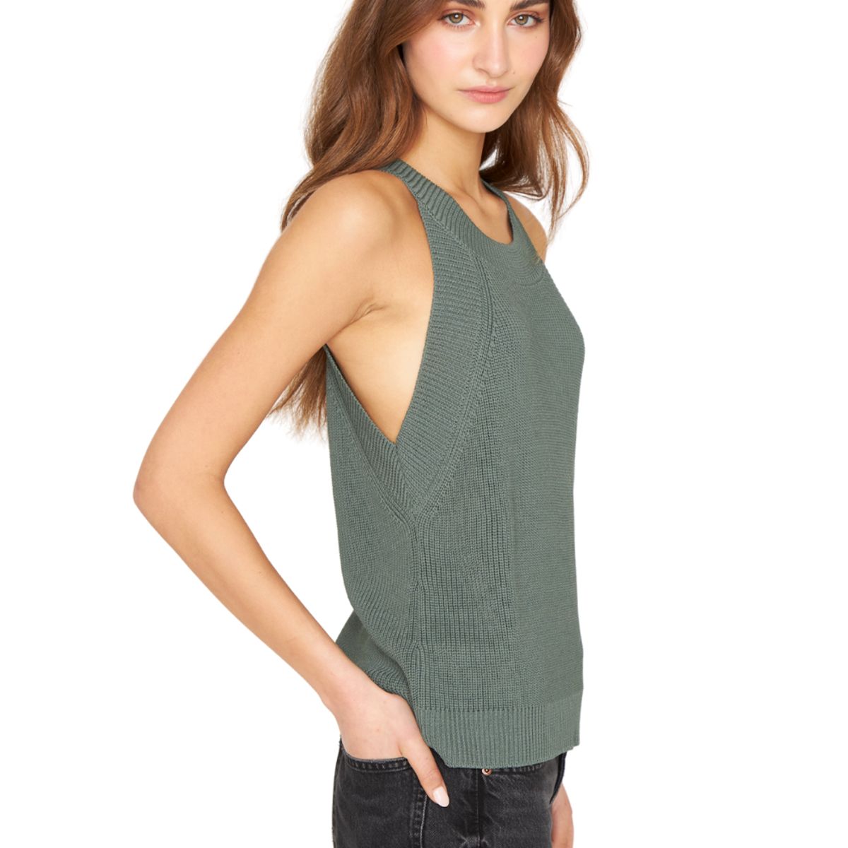 JACINTA TIENDA - Top Halter petróleo Jacinta Tienda