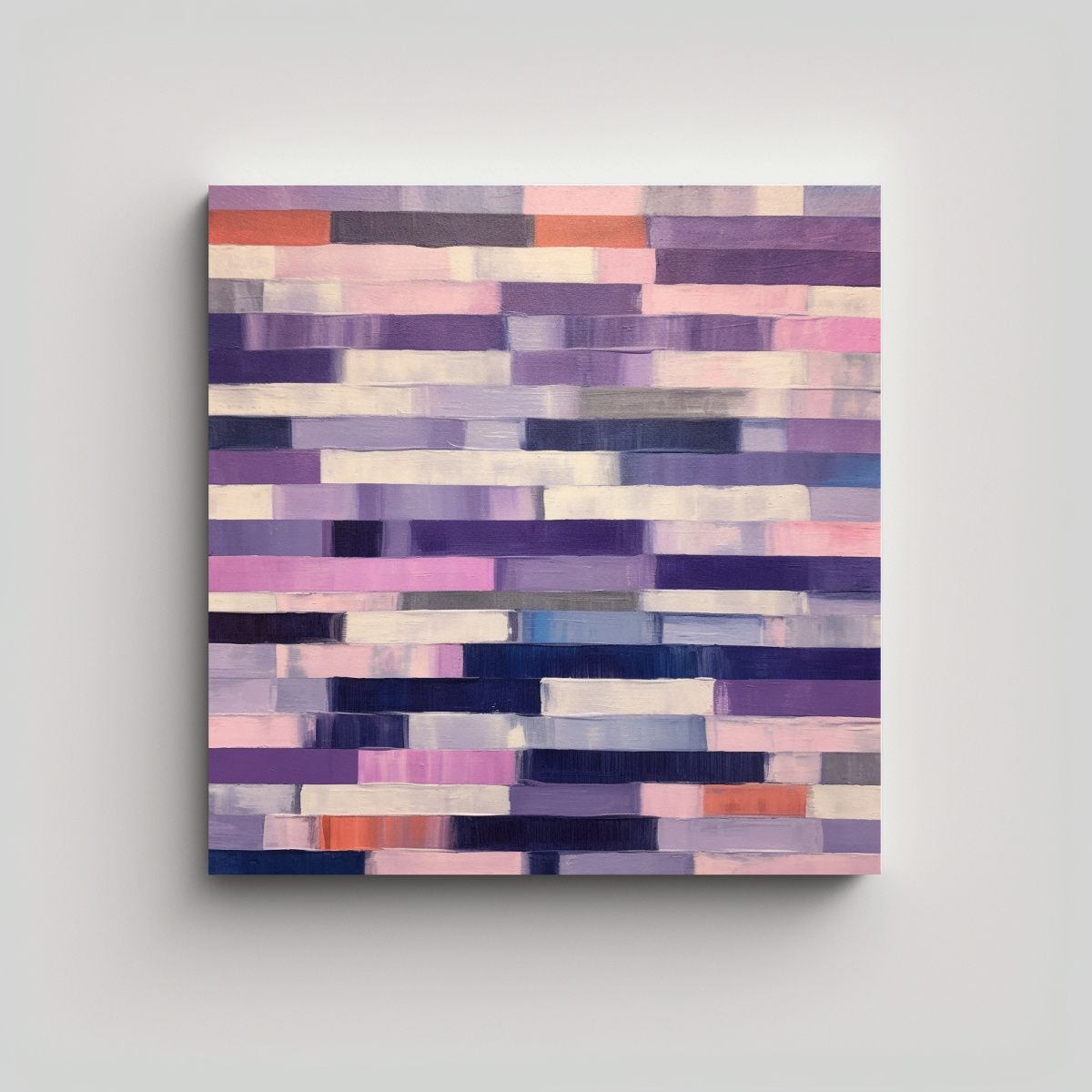 GENERICO - Cuadro Vanguardia Elegancia Acrylic Sobre Papel 80x80 Cm.