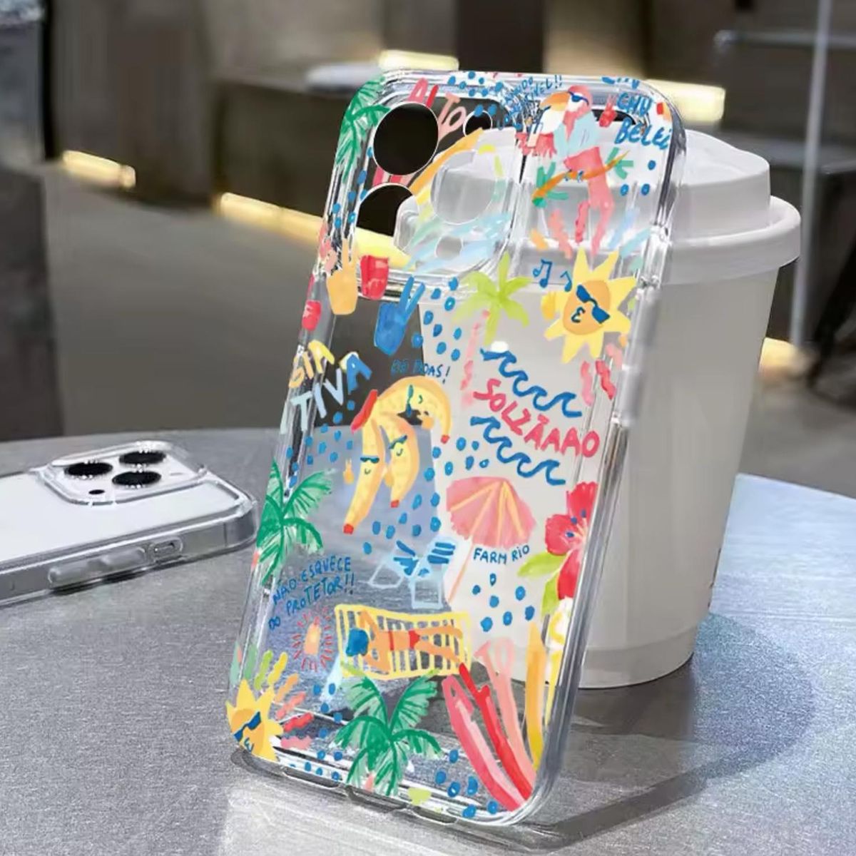 GENERICO - Carcasa Para iPhone ( Todos Los Modelos ) Silicona Slim Diseño