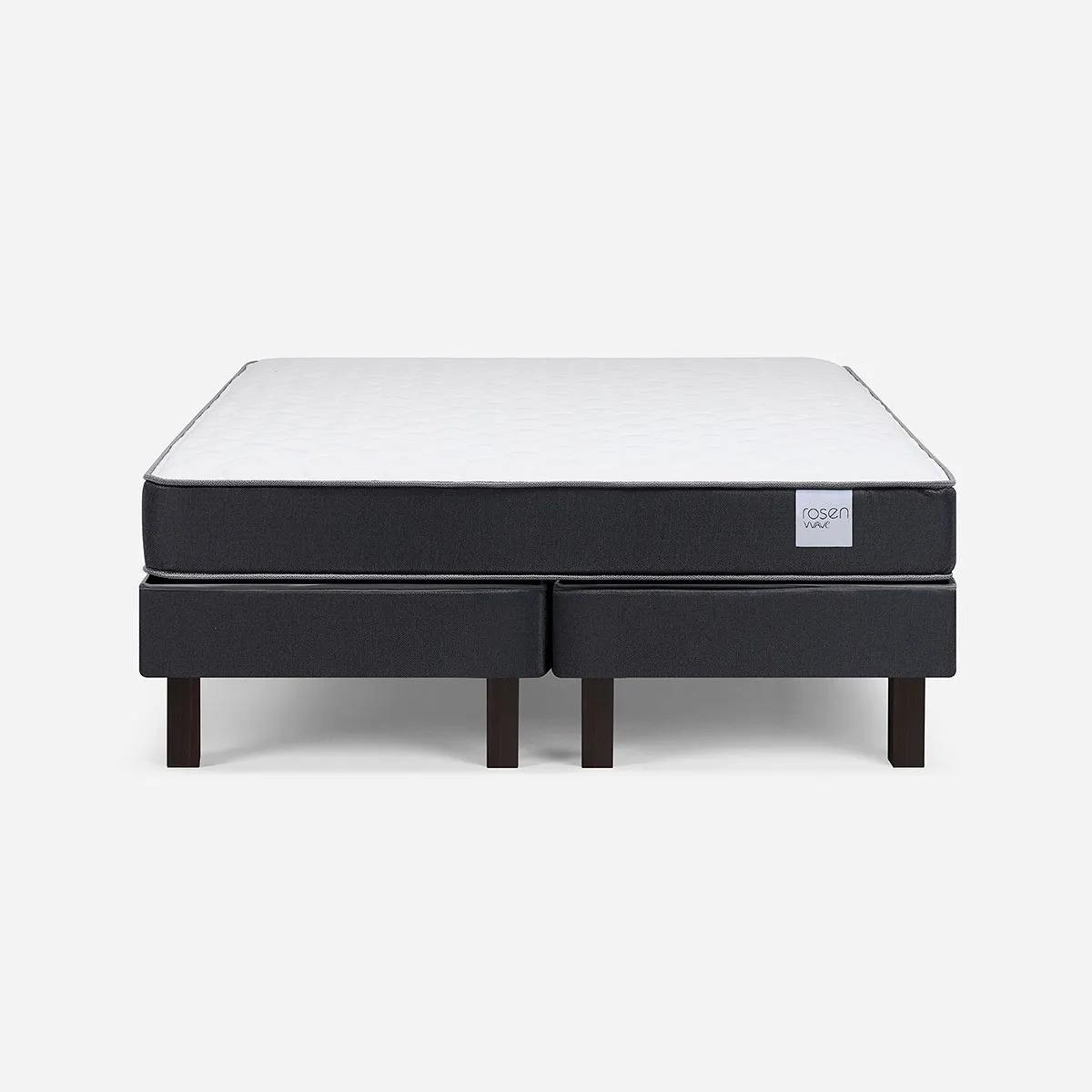 ROSEN - Cama Europea Wave 2 Plazas Base Dividida 150 x 190 cm