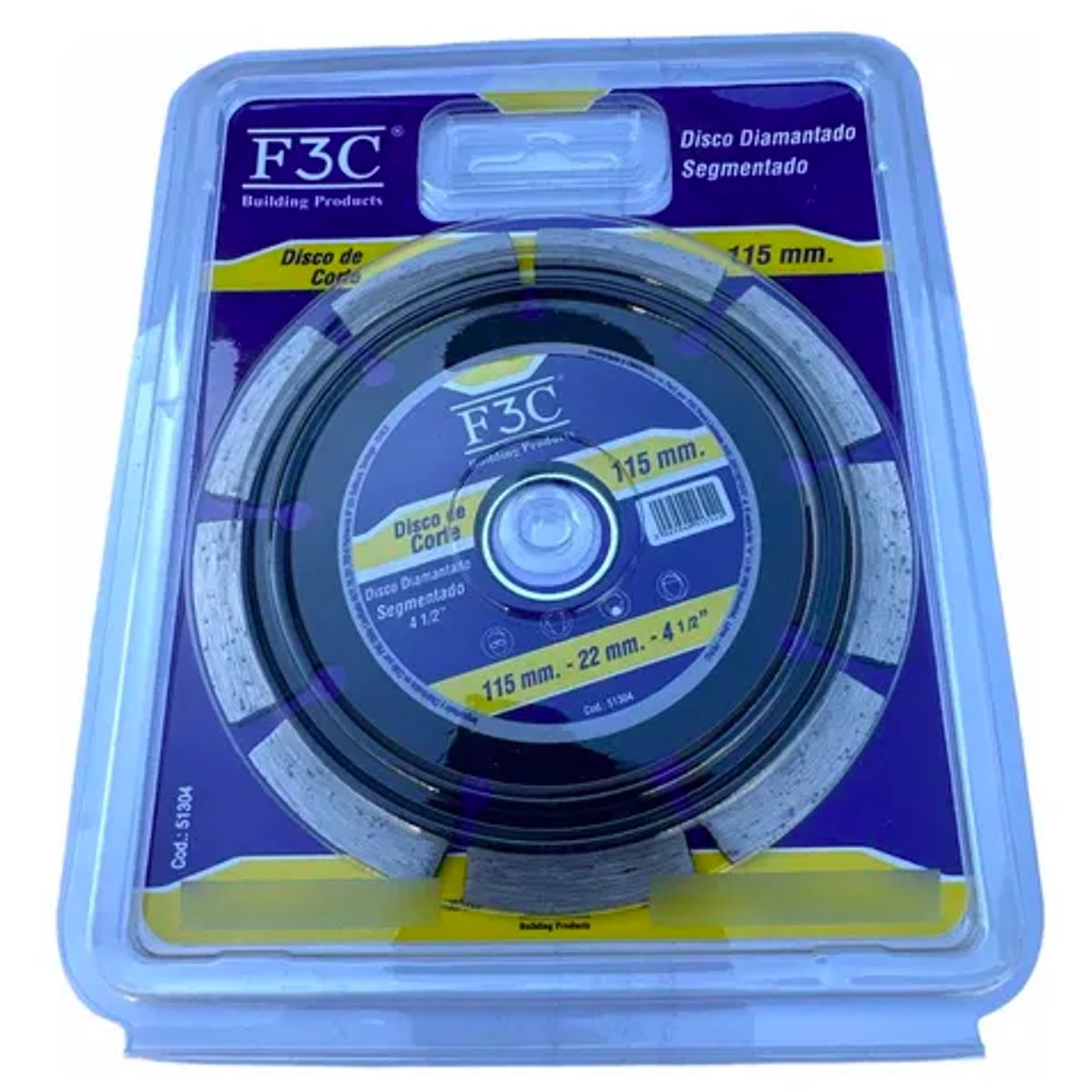 F3C - Pack 3 Discos Diamantados Turbo Para Cerámica