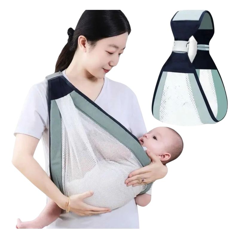 GENERICO - Porta Bebé Fular Canguro Ergonómico Flex