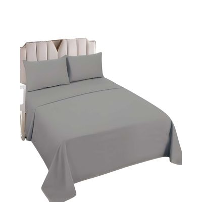 Imagen 2 del producto JUEGO DE SABANAS 1 PLAZA GRIS