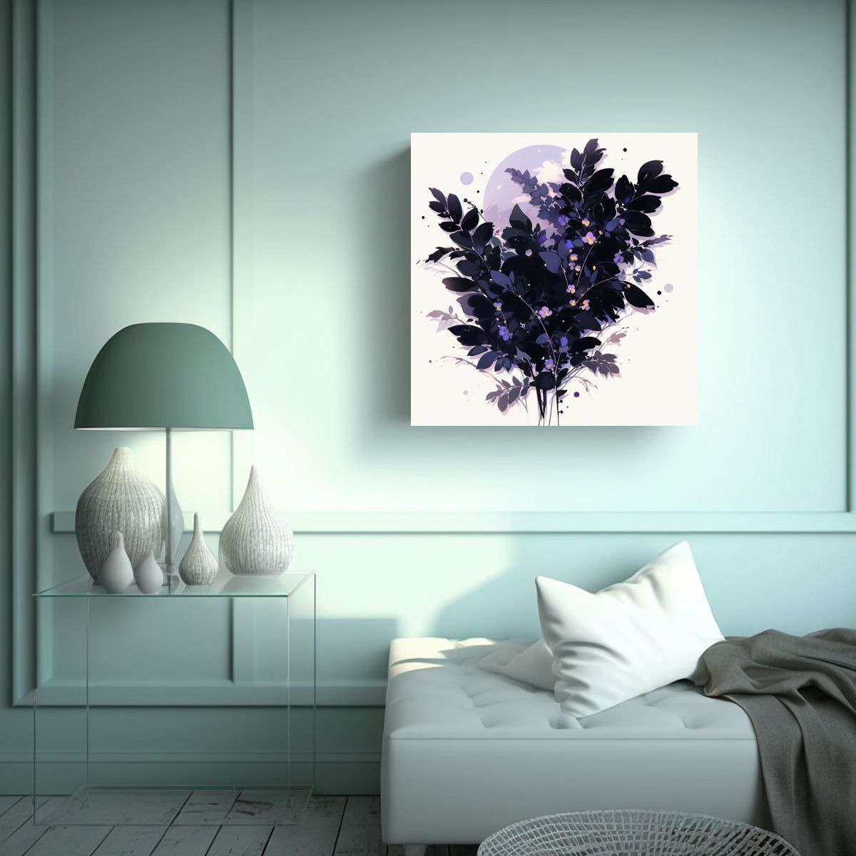 GENERICO - Pintura Decorativa Lienzo Diseño Armonía 70x70 Cm