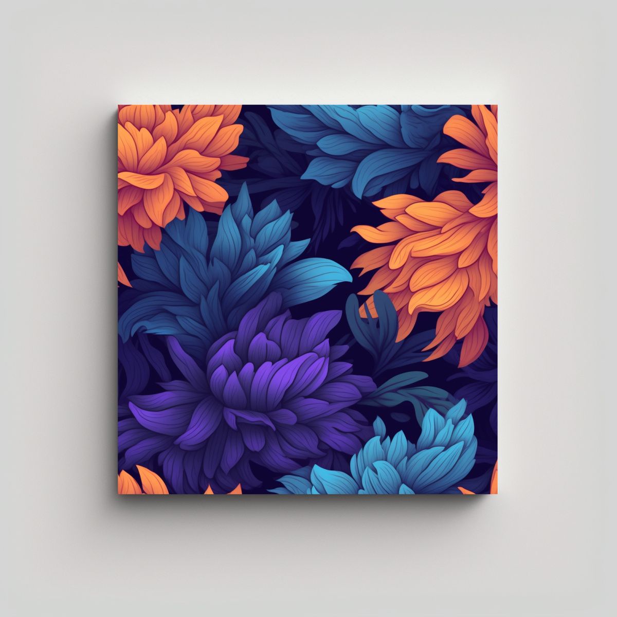 GENERICO - Cuadro 4K Ultra Detallado Movimiento Y 90x90 Cm.