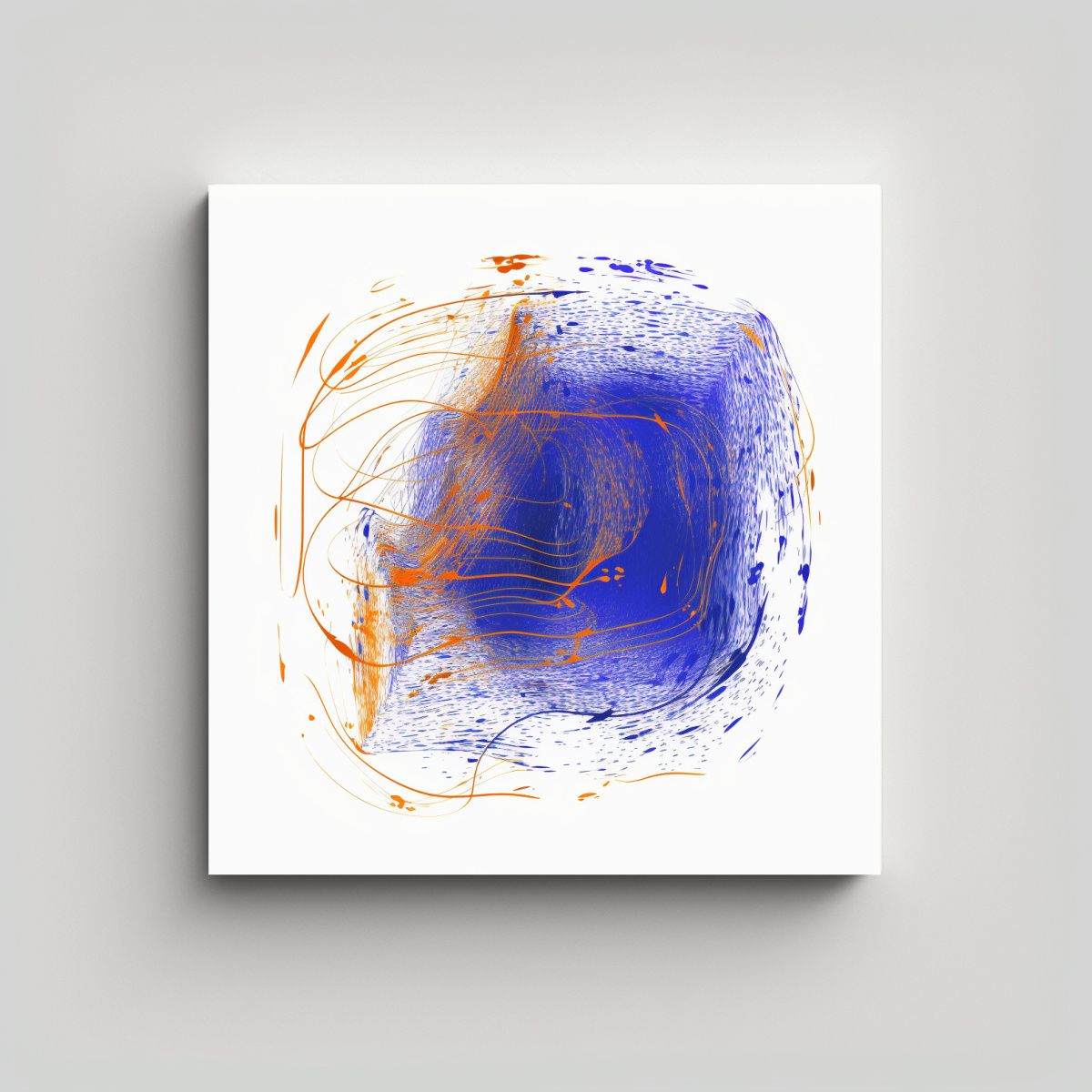 GENERICO - Pinturas De Decoración Moderna Con Tema De Zorros 80x80 Cm.