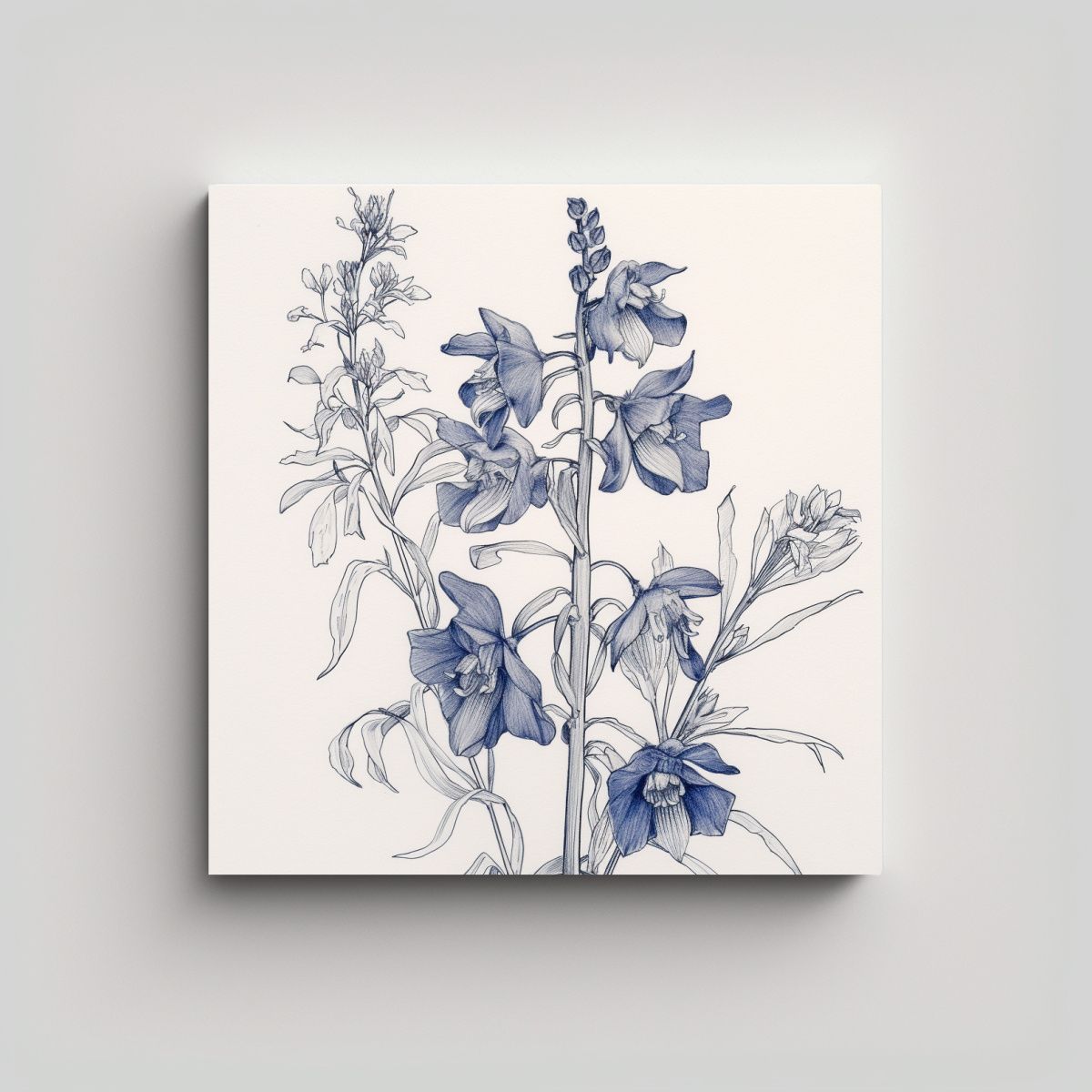 GENERICO - Cuadro Decorativo Resistente Tela Con Líneas 70x70 Cm