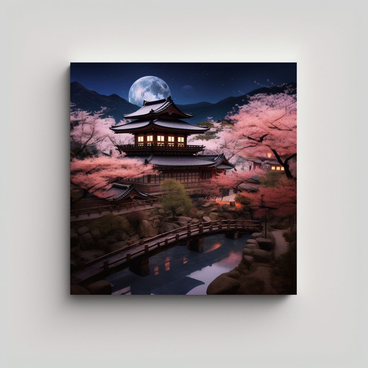 GENERICO - Pintura De Ambiente Creativo De Arte Fino 80x80 Cm