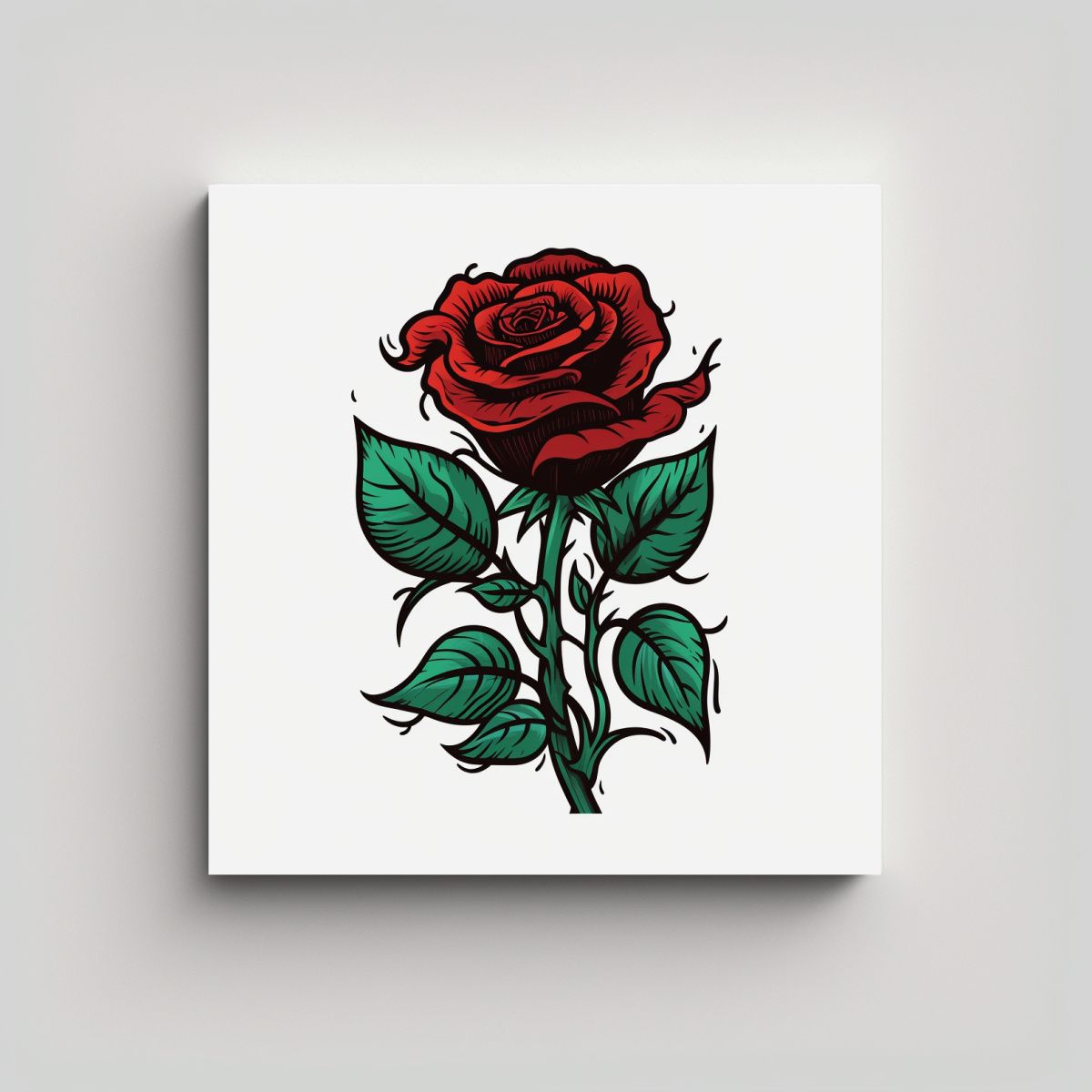 GENERICO - Diseño De Camiseta Arte Lineal Con Fondo 70x70 Cm