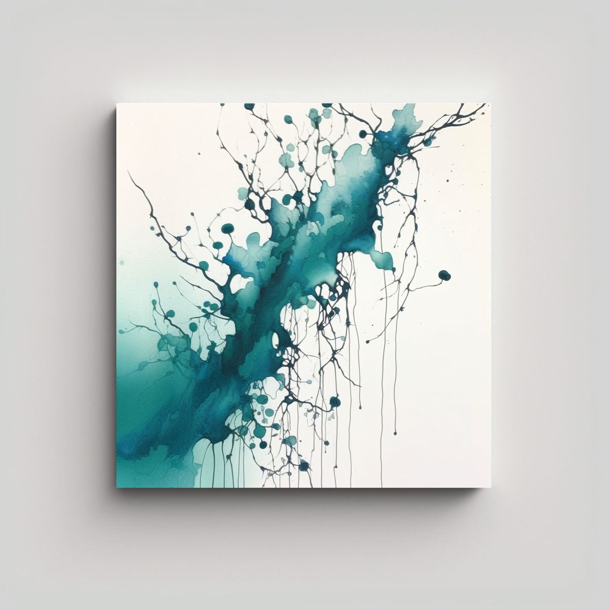 GENERICO - Obra Arte Minimalista Moderna Cuadro Hermoso De 90x90 Cm