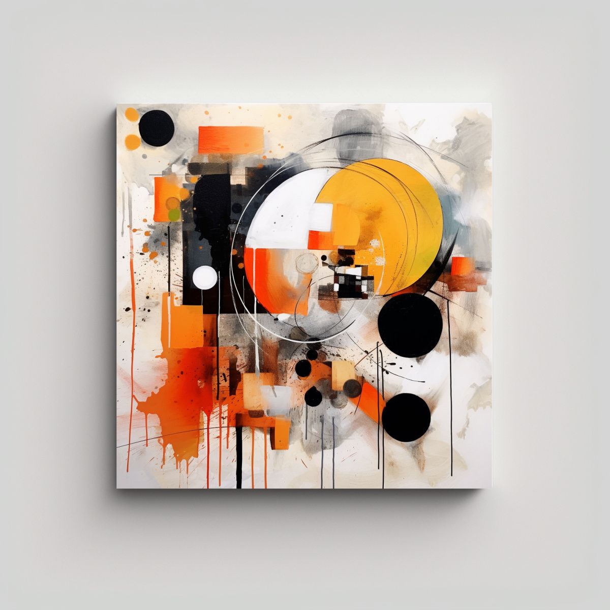 GENERICO - Pinturas Decorativas De Visión Creativa De Arte 80x80 Cm.