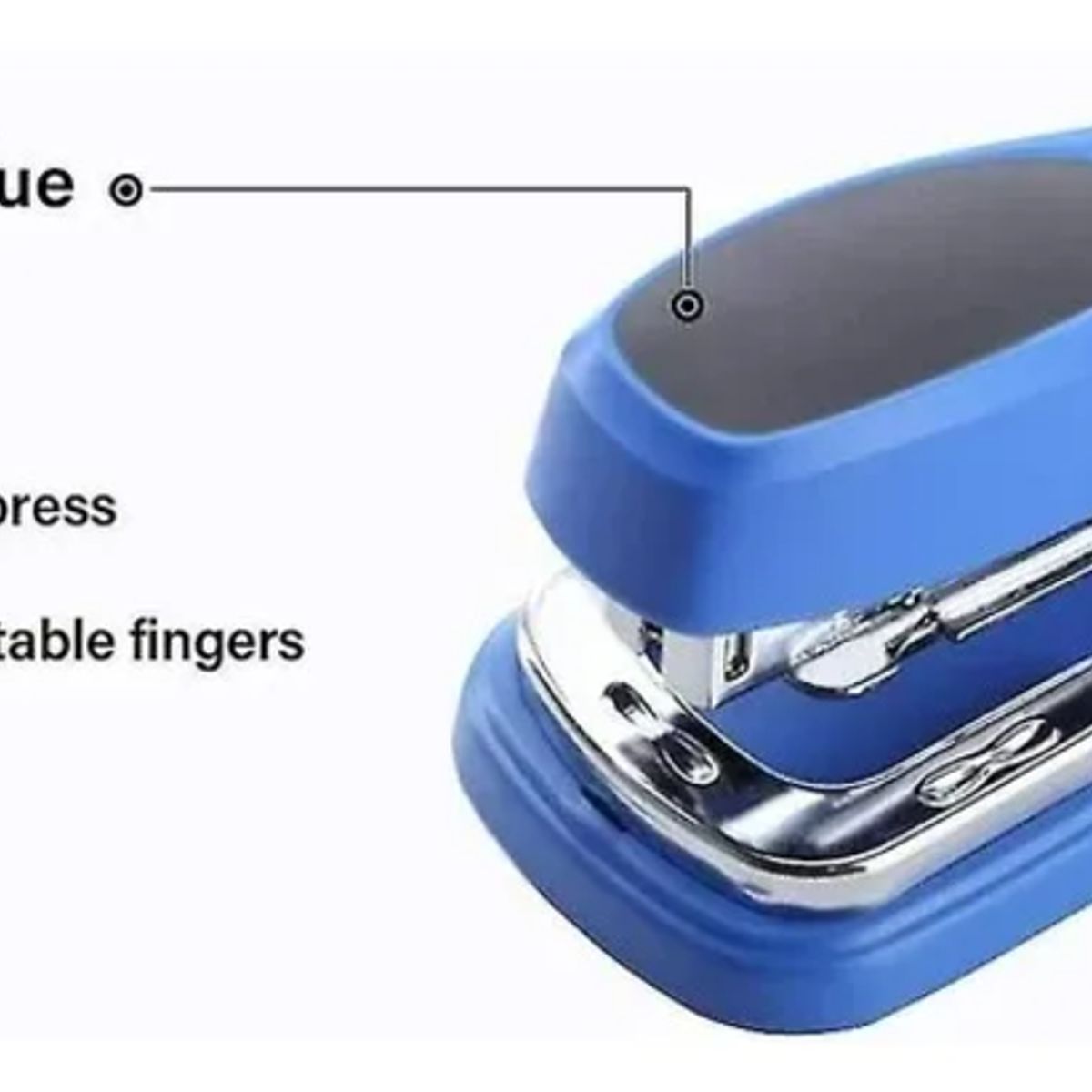 GENERICO - Grapadora De Escritorio Giratoria Grapas Lisas