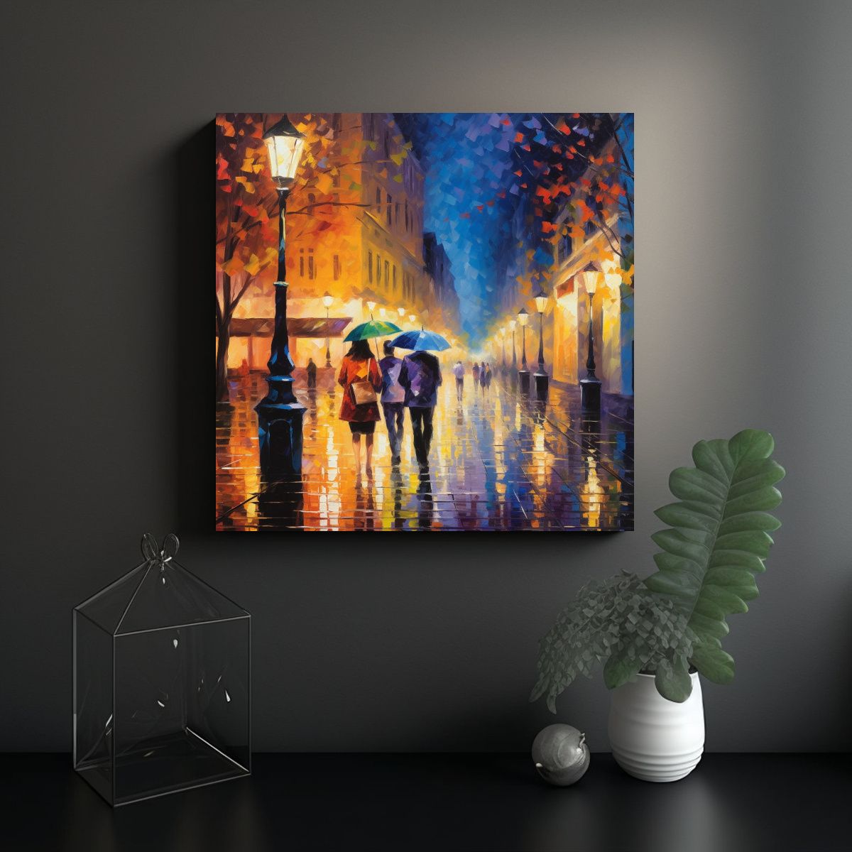 GENERICO - Pinturas De Decoración Con Intrincados Detalles 80x80 Cm