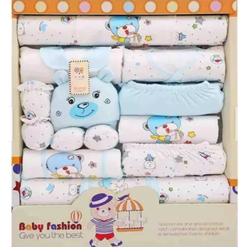 GENERICO - Ajuar Ropa Bebe Recién Nacido De 0 A 3 Meses Pack 18 Piezas
